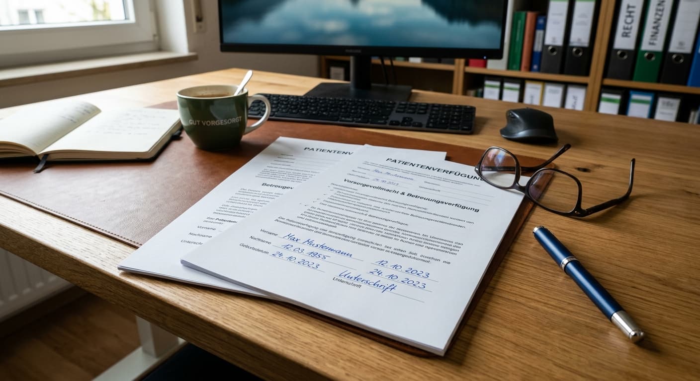 Persönliche Beratung zu Vorsorgeverfügungen